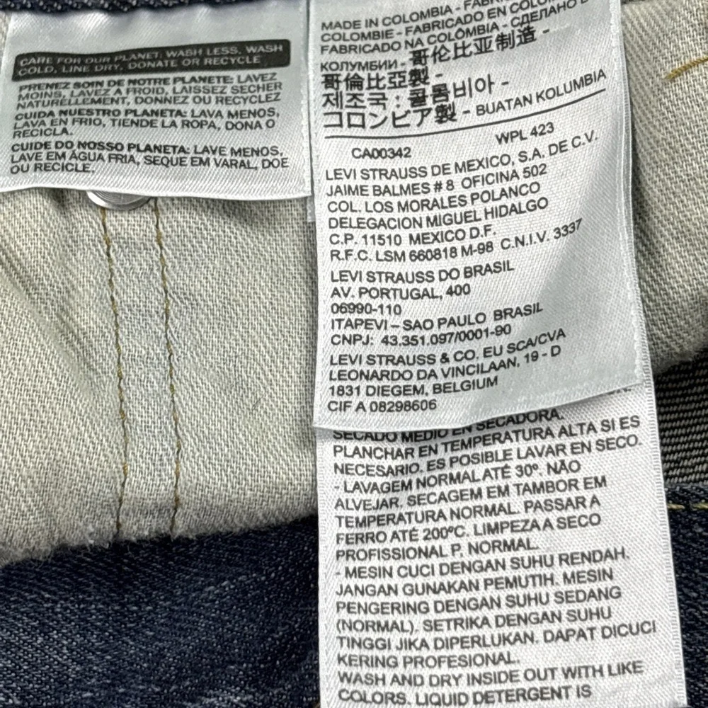 Levi's 569 Loose Straight Jeans Men's 38x32 (30) Denim Pants